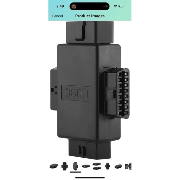iKKEGOL Pocket OBD2 OBDII Full 16 Pin Male to 3 Female 1 to 3 OBD Cable Splitter - Picture 3 of 12